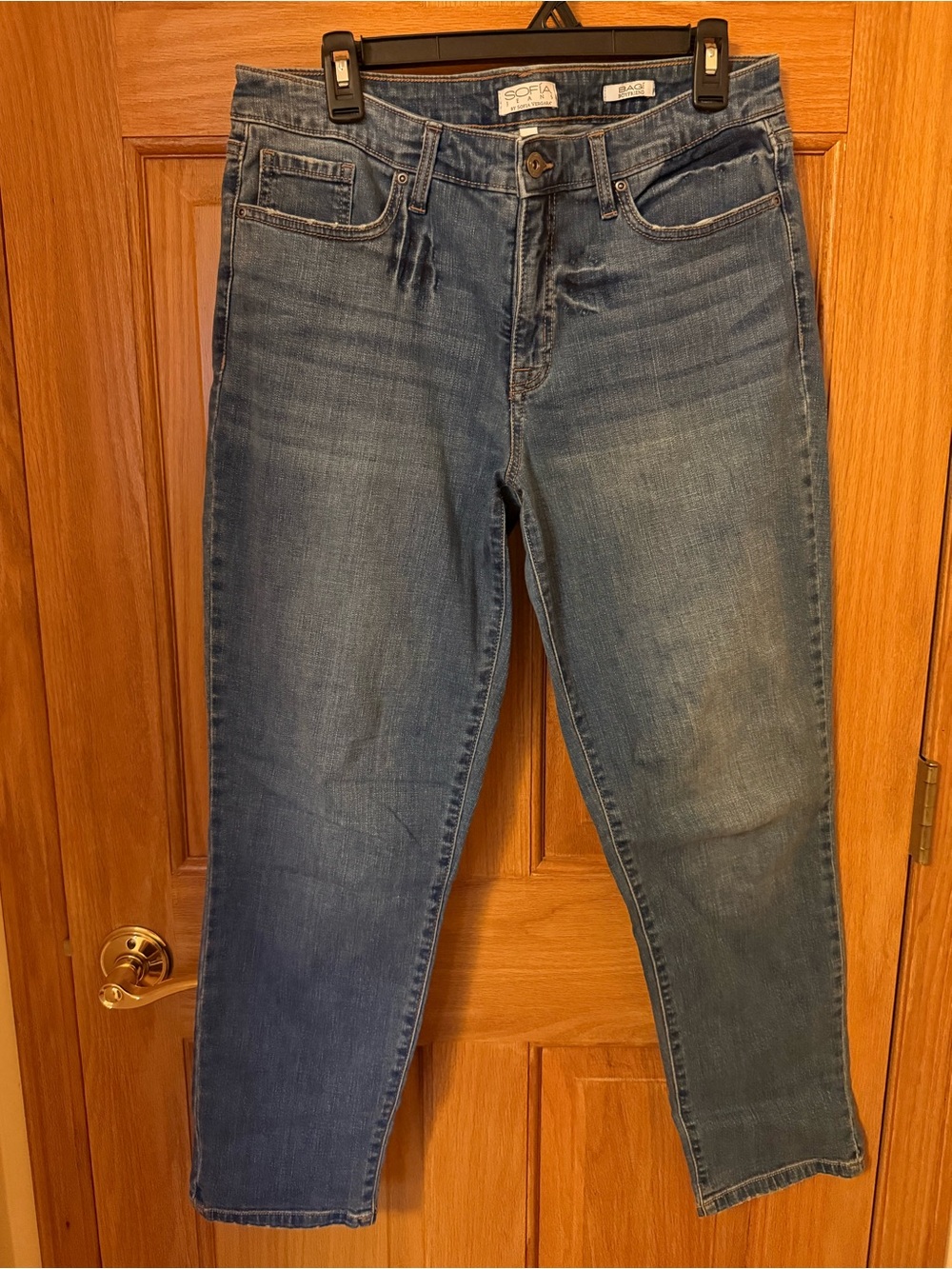 sofia by sofia vergara Bagi Medium Blue Boyfriend Jeans